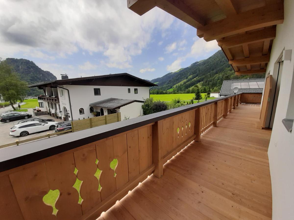 Ferienhaus Kaiserblick - FEWO2 Walchsee Exterior foto